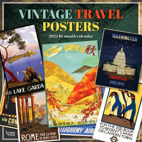 Cover image for Vintage Travel Posters 2022 Calendar