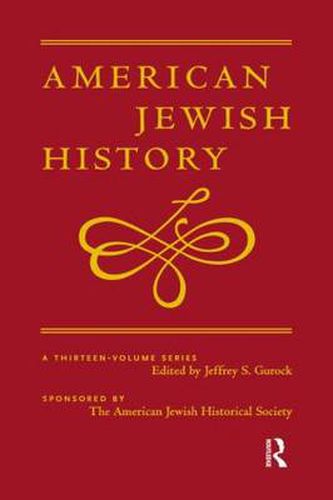 Cover image for The Colonial and Early National Period 1654-1840: American Jewish History