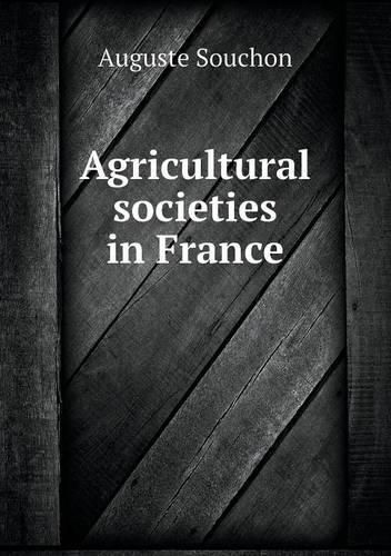 Cover image for Agricultural societies in France