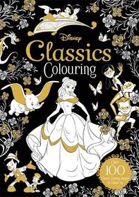 Cover image for Disney Classics Colouring