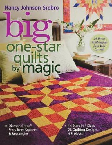 Big One-star Quilts by Magic: Diamond-free Stars from Squares and Rectangles