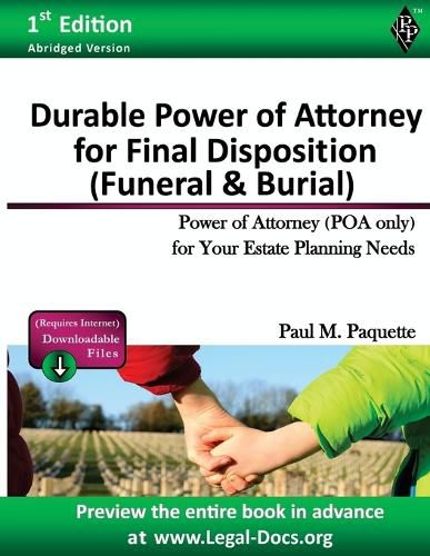 Cover image for Durable Power of Attorney for Final Disposition