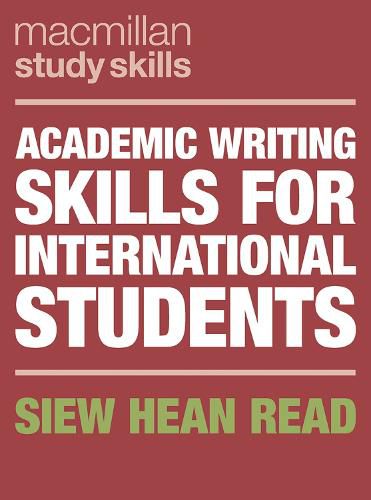Cover image for Academic Writing Skills for International Students
