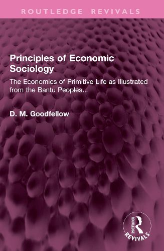 Cover image for Principles of Economic Sociology