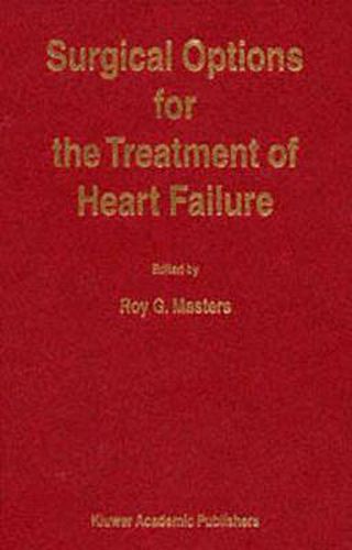 Cover image for Surgical Options for the Treatment of Heart Failure