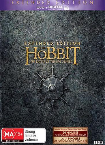 Hobbit Battle Of The Five Armies Extended Edition Dvd