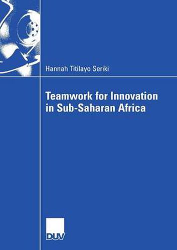 Cover image for Teamwork for Innovation in Sub-Saharan Africa