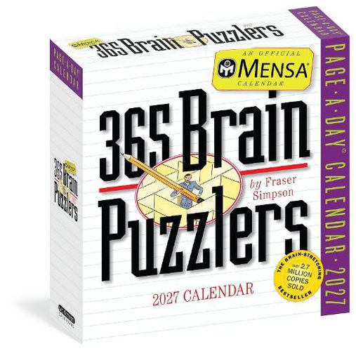 Cover image for Mensa 365 Brain Puzzlers Page-A-Day (R) Calendar 2027
