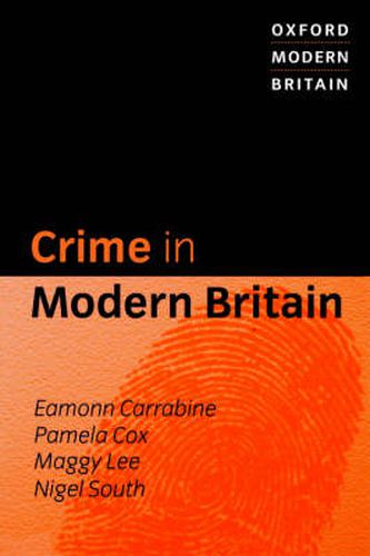 Cover image for Crime in Modern Britain