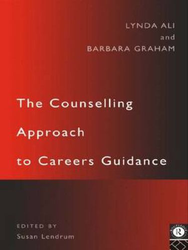 Cover image for The Counselling Approach to Careers Guidance