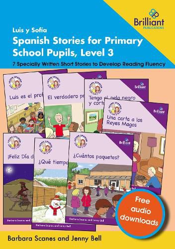 Cover image for Luis y Sofia Spanish Stories for Primary School Pupils, Level 3