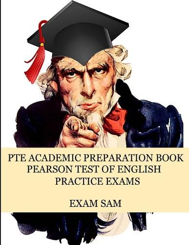 Cover image for PTE Academic Preparation Book: Pearson Test of English Practice Exams in Speaking, Writing, Reading, and Listening with Free mp3s, Sample Essays, and Answers