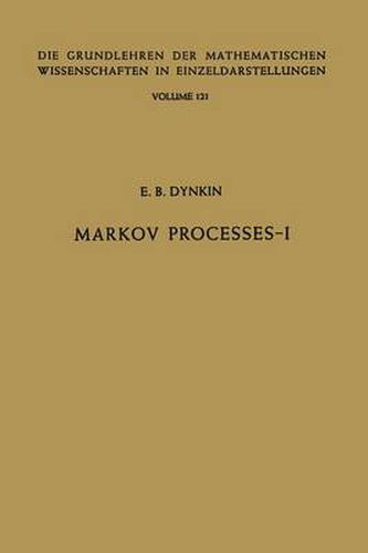 Cover image for Markov Processes: Volume I