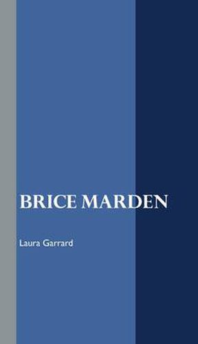 Cover image for Brice Marden