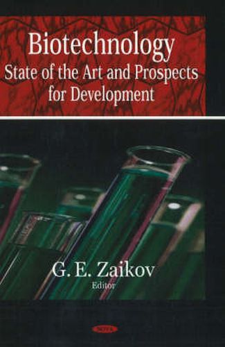 Cover image for Biotechnology: State of the Art & Prospects for Development