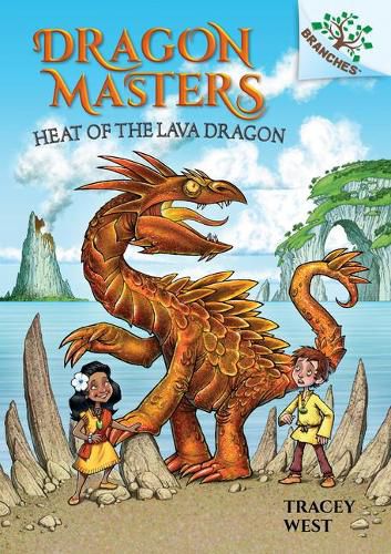 Cover image for Heat of the Lava Dragon: A Branches Book (Dragon Masters #18) (Library Edition): Volume 18