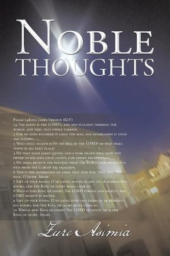 Cover image for Noble Thoughts