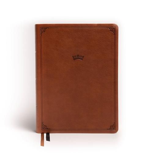 NASB Tony Evans Study Bible, Brown LeatherTouch