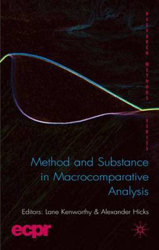 Cover image for Method and Substance in Macrocomparative Analysis