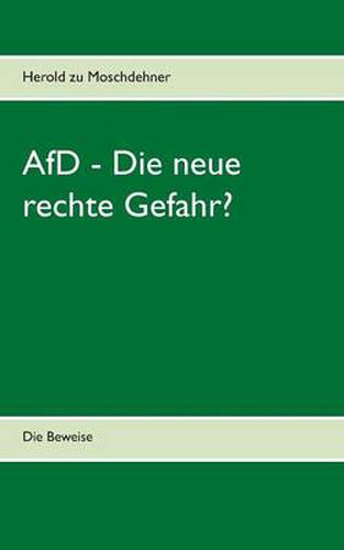 Cover image for AfD - Die neue rechte Gefahr?: Die Beweise