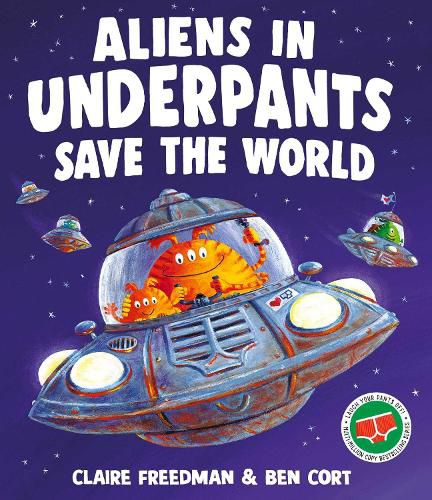 Cover image for Aliens in Underpants Save the World