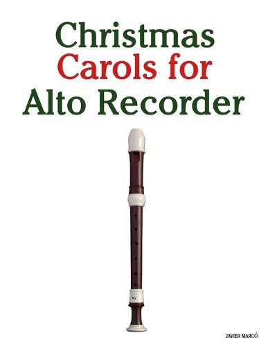Cover image for Christmas Carols for Alto Recorder