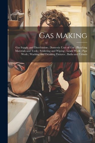 Cover image for Gas Making; Gas Supply and Distribution; Domestic Uses of Gas; Plumbing Materials and Tools; Soldering and Wiping; Leads Work; Pipe Work; Washing and Drinking Fixtures; Baths and Urinals