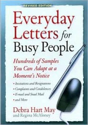 Cover image for Everyday Letters for Busy People: Hundreds of Samples You Can Adapt at a Moments Notice Revised Edition