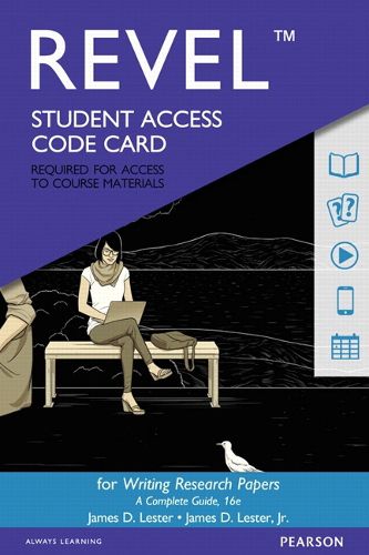 Cover image for Writing Research Papers: A Complete Guide -- Revel Access Code