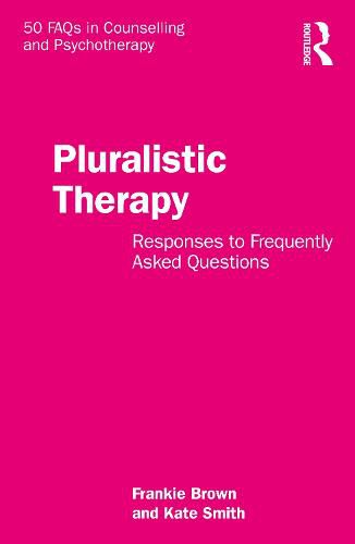 Cover image for Pluralistic Therapy