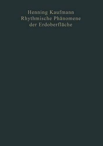 Cover image for Rhythmische Phanomene Der Erdoberflache