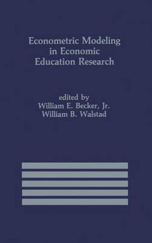 Cover image for Econometric Modeling in Economic Education Research