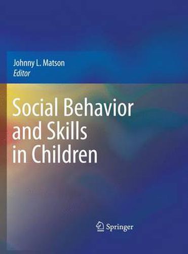 Cover image for Social Behavior and Skills in Children