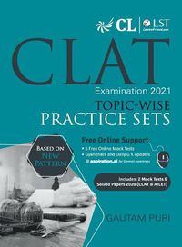 Cover image for Clat 2021 Topic-Wise Practice Sets