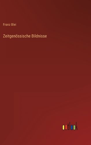 Cover image for Zeitgenoessische Bildnisse