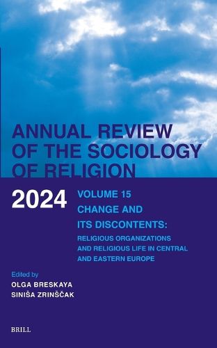 Cover image for Annual Review of the Sociology of Religion. Volume 15 (2024)
