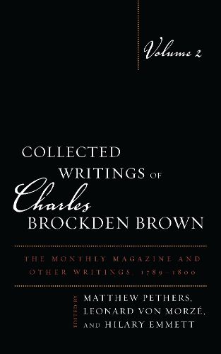 Cover image for Collected Writings of Charles Brockden Brown