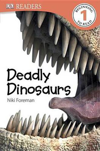 Cover image for DK Readers L1: Deadly Dinosaurs