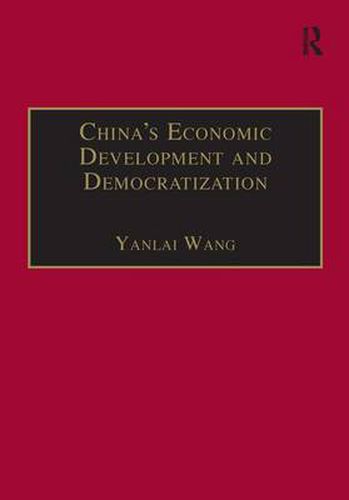 Cover image for China's Economic Development and Democratization