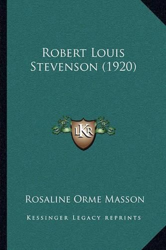 Robert Louis Stevenson (1920)