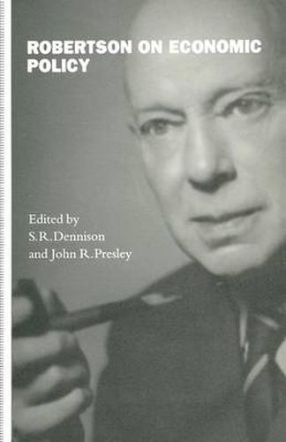 Cover image for Robertson on Economic Policy