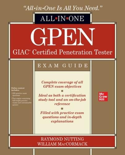 Cover image for GPEN GIAC Certified Penetration Tester All-in-One Exam Guide