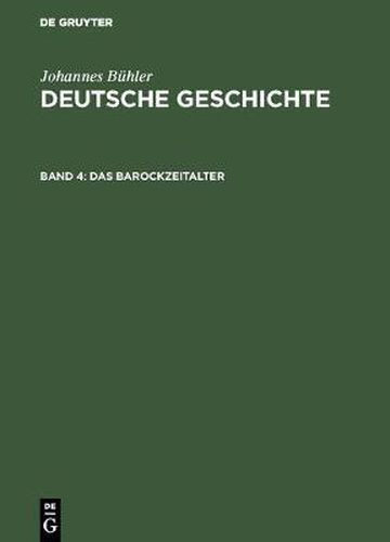 Cover image for Das Barockzeitalter