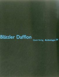 Cover image for Blattler Dafflon: Anthologie 29: German Text