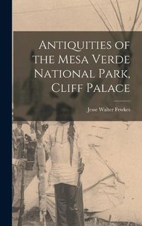 Cover image for Antiquities of the Mesa Verde National Park, Cliff Palace