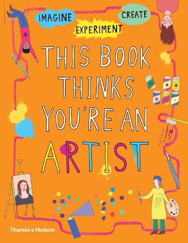 Cover image for This Book Thinks You're an Artist