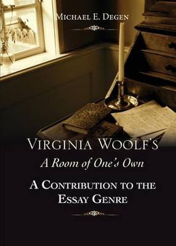 Cover image for Virginia Woolf's a Room of One's Own: A Contribution to the Essay Genre