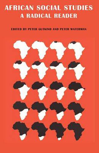 Cover image for African Social Studies: A Radical Reader