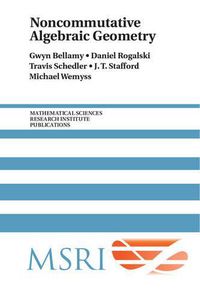 Cover image for Noncommutative Algebraic Geometry