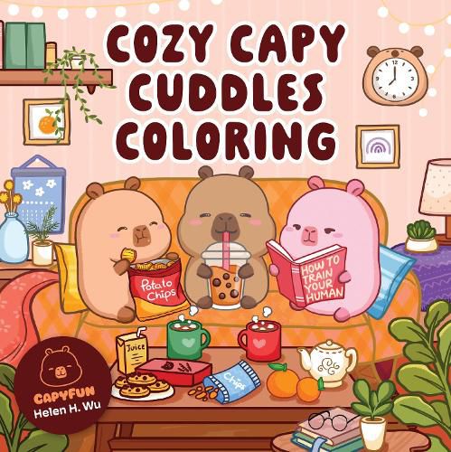 Cover image for Cozy Capy Cuddles Coloring